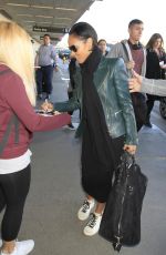 JADA PINKETT SMITH at LAX Airport in Los Angeles 02/08/2016