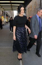 JAIMIE ALEXANDAR on the Set of New York Live in New York 02/26/2016