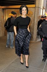 JAIMIE ALEXANDAR on the Set of New York Live in New York 02/26/2016