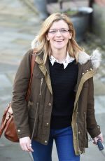 JANE DANSON Leaves Key 103 Radio Station in Manchester 02/12/2016