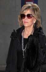 JANE FONDA at LAX Airport in Los Angeles 02/08/2016