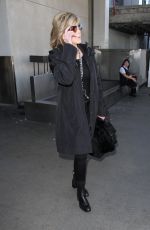 JANE FONDA at LAX Airport in Los Angeles 02/08/2016