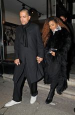 JANET JACKSON at Lazarides Art Gallery in London 02/10/2016