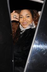 JANET JACKSON at Lazarides Art Gallery in London 02/10/2016