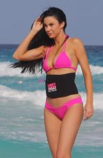 JAYDE NICOLE in Bikini at a Beach in Cancun 02/23/2016
