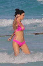 JAYDE NICOLE in Bikini at a Beach in Cancun 02/23/2016