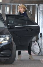JEMMA REDGRAVE Leaves ITV Studios in London 02/03/2016