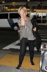 JENNIE GARTH at LAX Airport in Los Angeles 02/11/2016