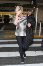 JENNIE GARTH at LAX Airport in Los Angeles 02/11/2016