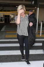 JENNIE GARTH at LAX Airport in Los Angeles 02/11/2016