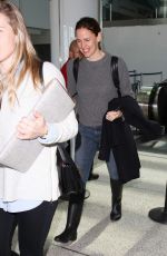 JENNIFER GARNER at Los Angeles International Airport 02/10/2016