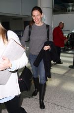 JENNIFER GARNER at Los Angeles International Airport 02/10/2016