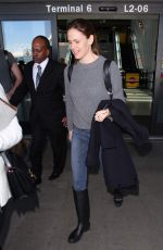JENNIFER GARNER at Los Angeles International Airport 02/10/2016