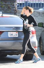 JENNIFER GARNER Leaves a Gym in Beverly Hills 02/20/2016