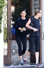 JENNIFER GARNER Leaves a Gym in Beverly Hills 02/20/2016