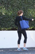 JENNIFER GARNER Leaves a Gym in Beverly Hills 02/20/2016