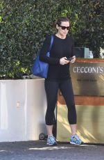 JENNIFER GARNER Leaves a Gym in Beverly Hills 02/20/2016