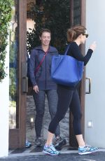 JENNIFER GARNER Leaves a Gym in Beverly Hills 02/20/2016