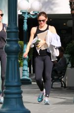JENNIFER GARNER Leaves a Gym in Los Angeles 02/26/2016