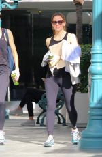 JENNIFER GARNER Leaves a Gym in Los Angeles 02/26/2016