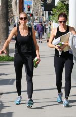 JENNIFER GARNER Leaves a Gym in Los Angeles 02/26/2016