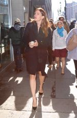 JENNIFER GARNER Out and About in New York 02/02/2016
