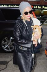 JENNIFER LAWRENCE Arrives at Greenwich Hotel in New York 02/17/2016