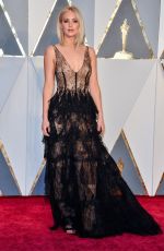 JENNIFER LAWRENCE at 88th Annual Academy Awards in Hollywood 02/28/2016