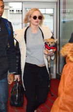JENNIFER LAWRENCE at JFK Airport in New York 02/19/2016