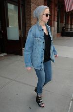 JENNIFER LAWRENCE in Jeans Out in New York 02/19/2016