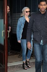 JENNIFER LAWRENCE in Jeans Out in New York 02/19/2016