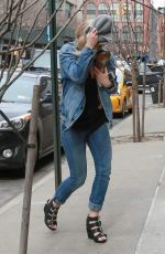 JENNIFER LAWRENCE in Jeans Out in New York 02/19/2016