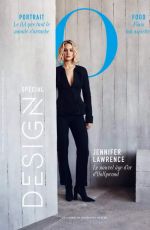 JENNIFER LAWRENCE in O (Obsession) Magazine, February 2016 Issue