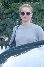 JENNIFER LAWRENCE in Shorts Out with Friends in Los Angeles 02/21/2016