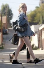 JENNIFER LAWRENCE in Shorts Out with Friends in Los Angeles 02/21/2016