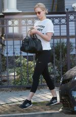 JENNIFER LAWRENCE Leaves a Friends House in Los Angeles 02/04/2016