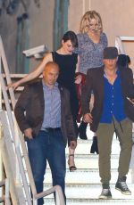 JENNIFER LAWRENCE Leaves Adele Concert in Los Angeles 02/12/2016