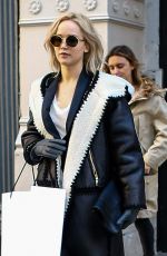 JENNIFER LAWRENCE Out Shopping in New York  02/18/2016