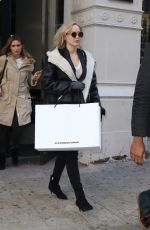 JENNIFER LAWRENCE Out Shopping in New York  02/18/2016