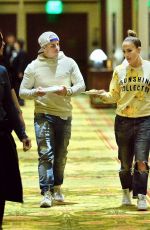 JENNIFER LOPEZ at Disneyland in Anaheim 02/22/2016