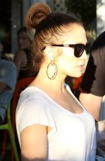 JENNIFER LOPEZ Leaves Fred Segal in West Hollywood 02/15/2016