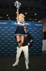 JENNY MCCARTHY at SiriusXM Set at Super Bowl 50 Radio Row in San Francisco 02/05/2016