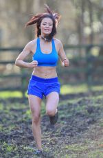 JESS IMPIAZZI Work Out at a Park in Surrey