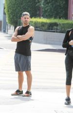 JESSICA ALBA Leaves a Gym in Los Angeles 02/28/2016