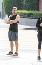 JESSICA ALBA Leaves a Gym in Los Angeles 02/28/2016