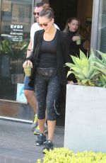 JESSICA ALBA Leaves a Gym in Los Angeles 02/28/2016