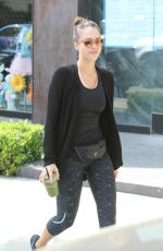 JESSICA ALBA Leaves a Gym in Los Angeles 02/28/2016