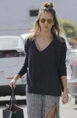 JESSICA ALBA Leaves Her Office in Santa Monica 02/23/2016