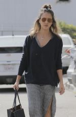 JESSICA ALBA Leaves Her Office in Santa Monica 02/23/2016