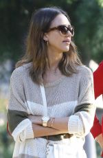 JESSICA ALBA Out and About in Los Angeles 02/13/2016